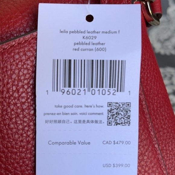 Kate Spade Leila Medium Flap Leather Shoulder Bag - Picture 15 of 16